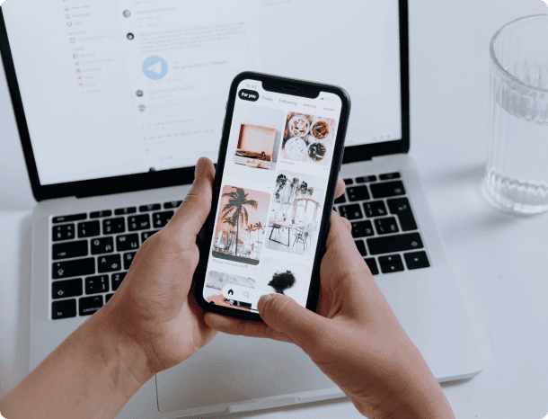 Using connected internet services at home